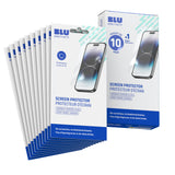 Blu Element 10-Pack Tempered Glass Screen Protector (Includes 1 Extra Free) For Iphone 17 Pro (118-3095)
