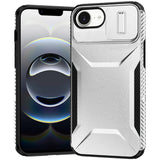 Premium Ultimate U Design Case W/ Camera Window Covering For iPhone 16E / SE4 (2025)/ 17e - Silver