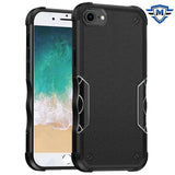 Metkase Exquisite Tough Shockproof Hybrid Case Cover For iPhone 16E/SE4 (2025) - Black