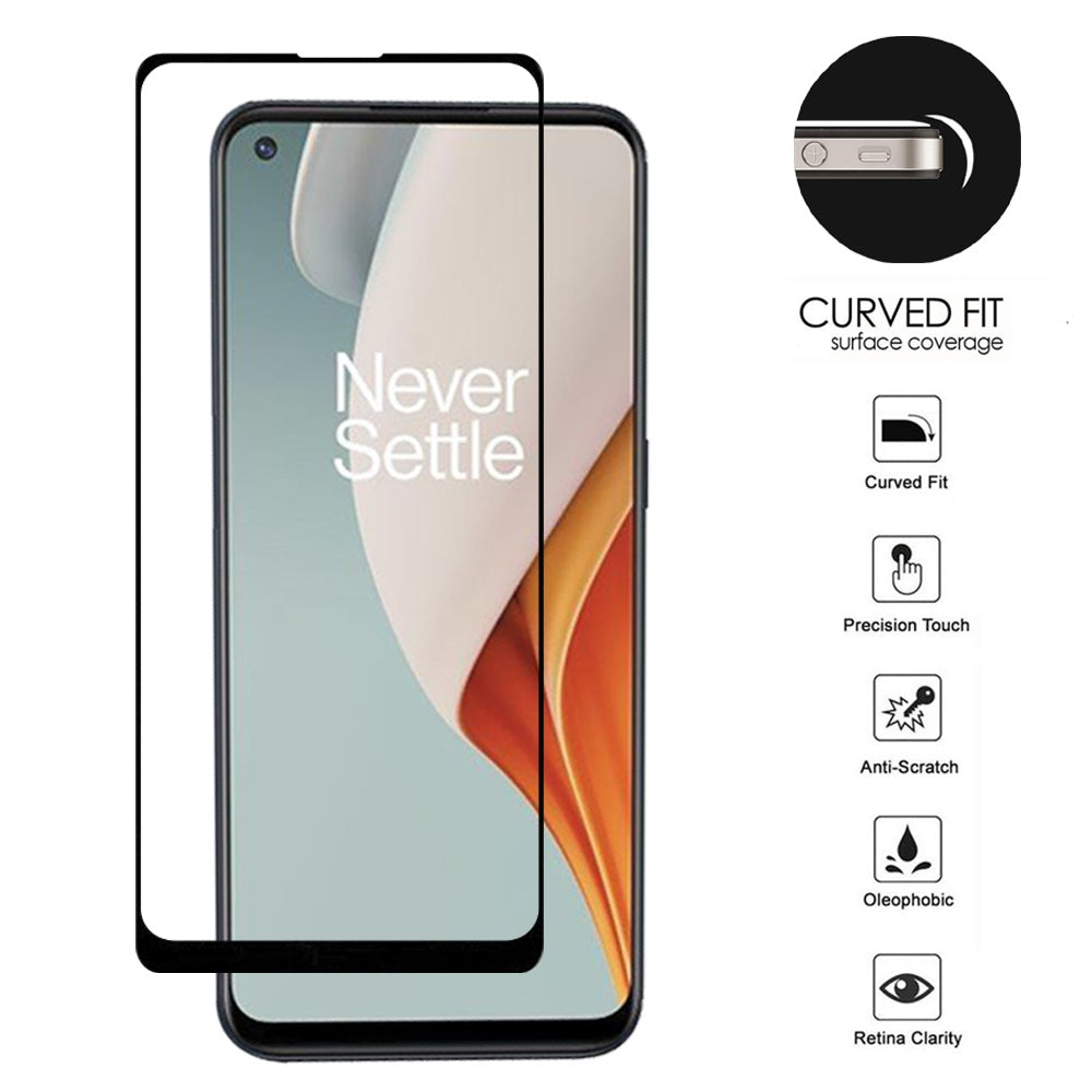 Bulk Black Edged Tempered Glass (Black) For iPhone 12 Pro Max - - White Paper Card Package Wild Flag