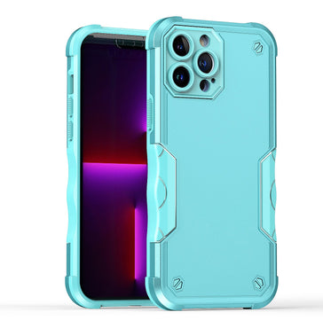 Premium Exquisite Tough Shockproof Hybrid Case Cover For iPhone 15 - Teal