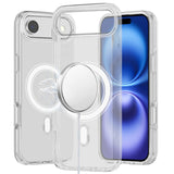 Premium Sturdy Ultra [Magnetic Circle] Thick 3mm Transparent Hybrid Case For iPhone 17 Air - Clear
