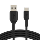 Belkin Boostcharge PVC USB-C To USB-A 3M/9.8' Cable - Black