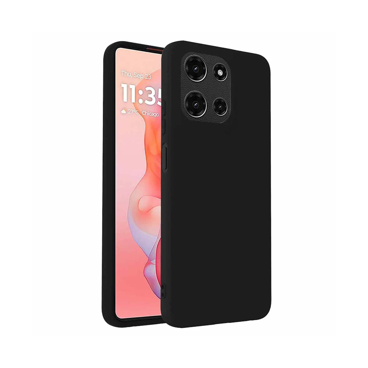 Blu Element Gel Skin Case For Motorola Moto G 5G 2025 - Black