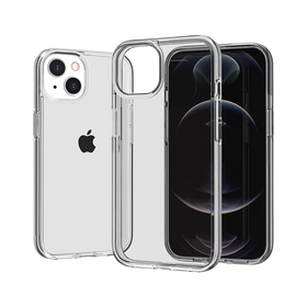 HR Premium Sturdy Ultra Thick 3Mm Transparent Hybrid Case Cover For Apple Iphone 14 Pro Max 6.7" - Clear