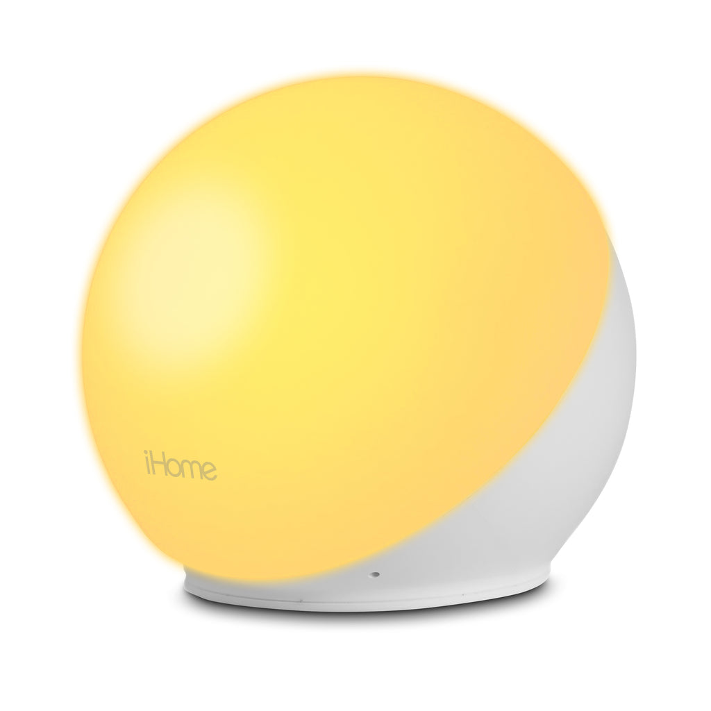 iHome Sweet Dreams Sound Machine With Night Light & Cry Sensor - White