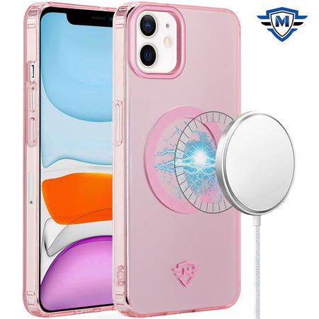 Metkase (Magnetic) Premium Recycled Eco-Friendly Grs Imd Case For iPhone 11 (Xi6.1) - Matte Rose Pink