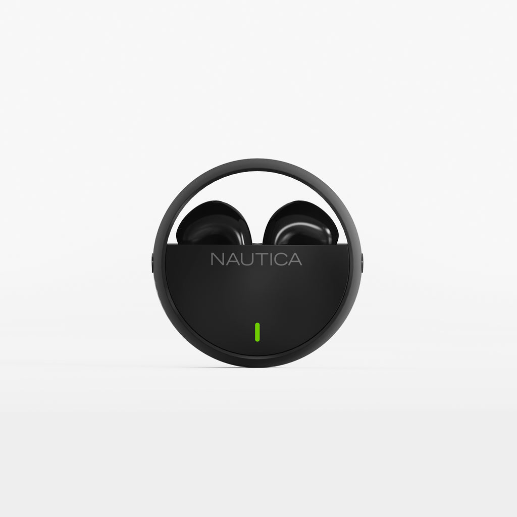 Nautica True Wireless Stereo Earbuds With Charging Case T700 - Black