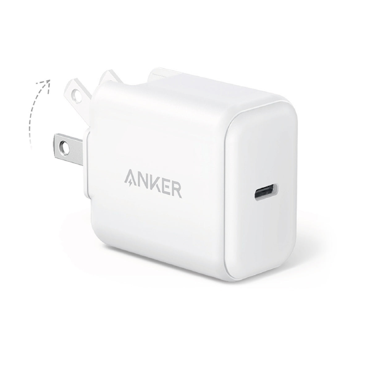 Anker Powerport 27W USB-C Wall Charger (No Hang Tag) - White