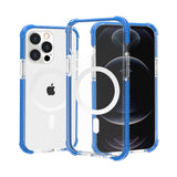 Premium Acrylic Tough 2.5Mm Transparent Shockproof Hybrid Case For iPhone 13 / 14 - Blue