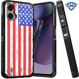 Metkase Tough Strong Hybrid (Magnet Mount Friendly) Case Cover For Motorola Moto G Stylus 5G 2024 - Usa