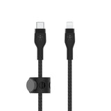 Belkin Boostcharge Pro Flex Braided USB-C To Lightning 3M/9.8' Cable - Black