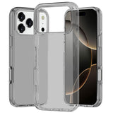 Premium Sturdy Ultra Thick 3mm Transparent Hybrid Case Cover For iPhone 17 Pro Max - Smoke