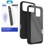 Blu Element Gelskin Case With Screen Protector For Iphone 17 Pro (120-10436) - Black