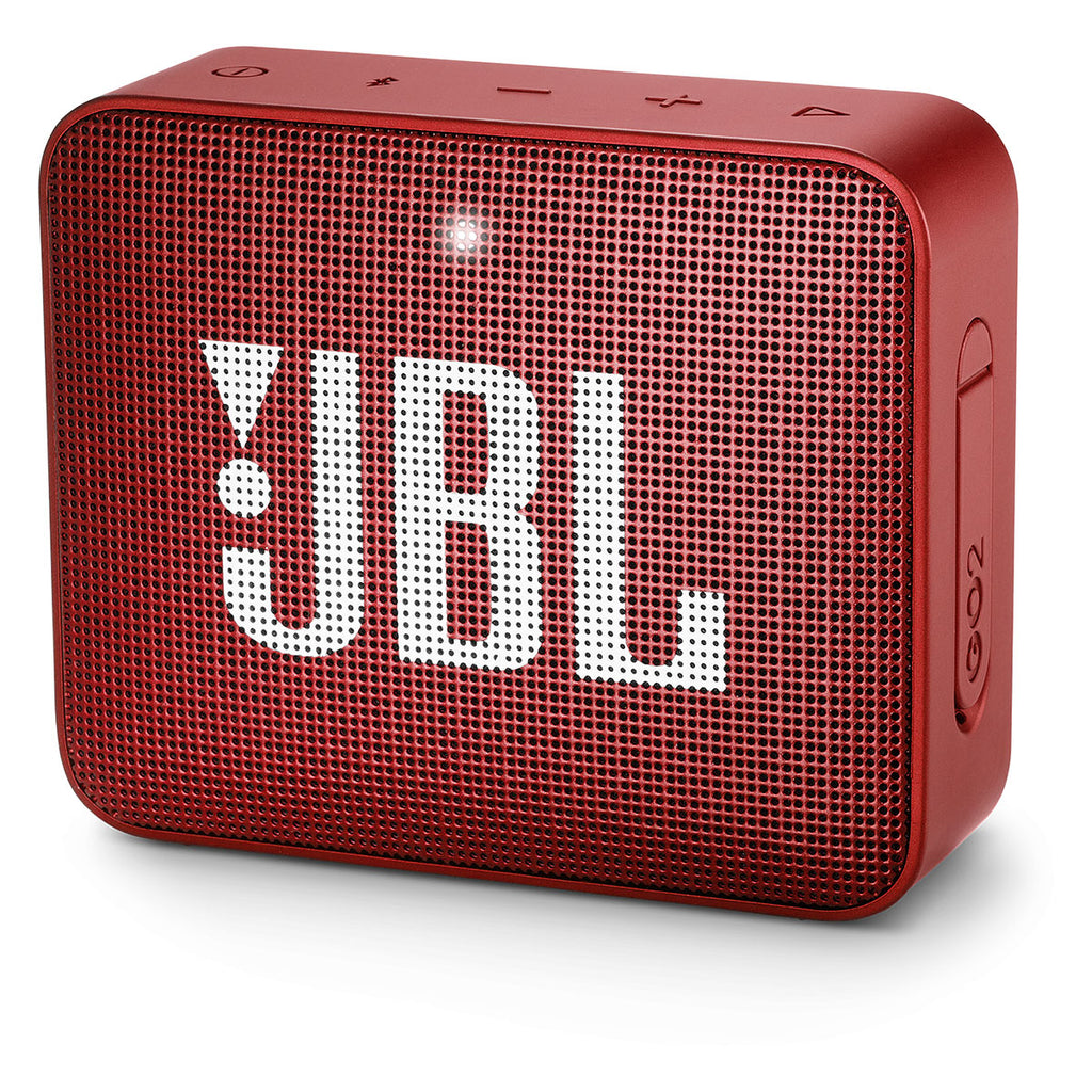 JBL Go 2 Bluetooth Portable Speaker - Red