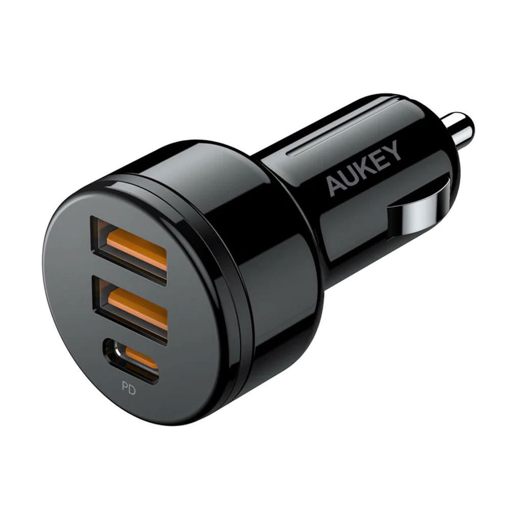 aukey cigarette charger Car With Aipower USB Port & Attached 3.3ft Usb-c Cable Apple Watch Aukey 36W Dual USB-A/USB-C CAR