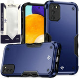 Metkase Exquisite Tough Shockproof Hybrid For Samsung Galaxy A03s - Dark Blue/Black