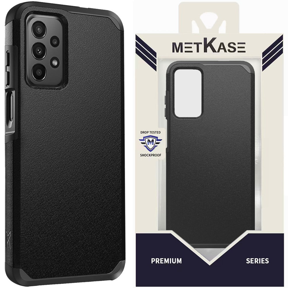 Metkase (Original Series) Tough Shockproof Hybrid For Samsung Galaxy A23 5G - Black