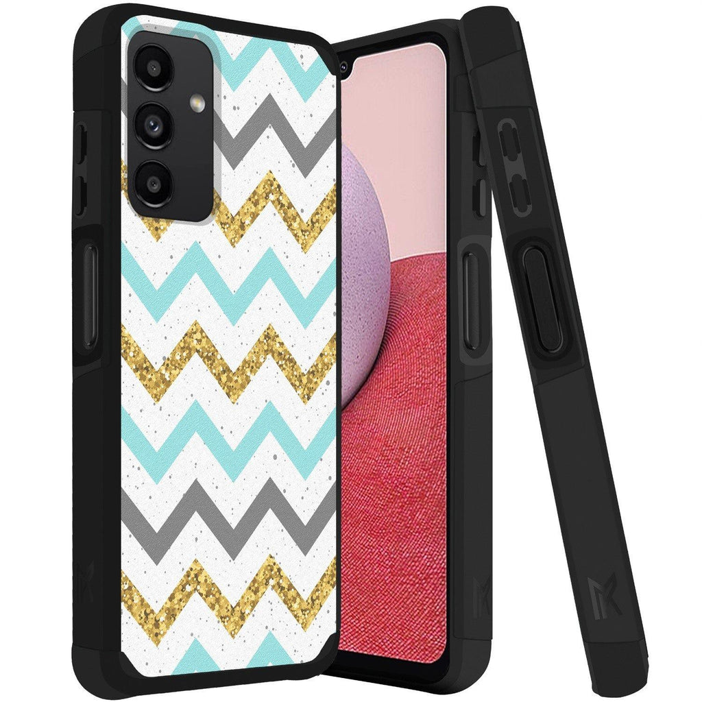 MetKase Tough Strong Hybrid (Magnet Mount Friendly) Case Cover For Samsung A14 5G - ZigZag