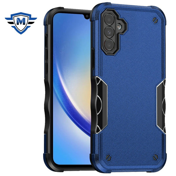 Shockproof Hybrid Armor Case With Kickstand For 7-Inch Tablets - Tough Protection
