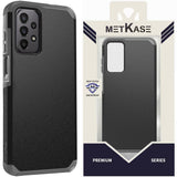 Metkase (Original Series) Tough Shockproof Hybrid For Samsung Galaxy A23 5G - Black / Grey