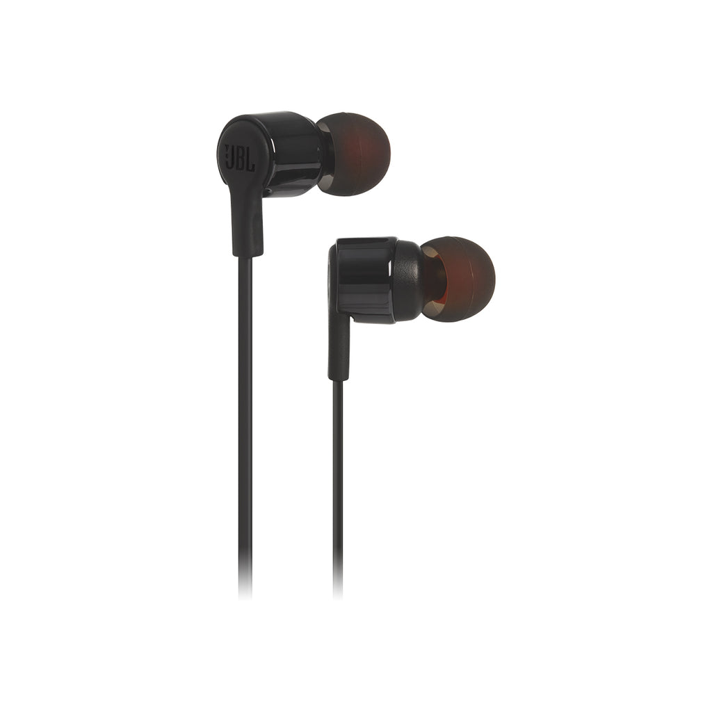 JBL Tune 210 Wired In-Ear Headphones - Black