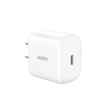 Aukey Swift 20W USB-C PD Wall Charger - White