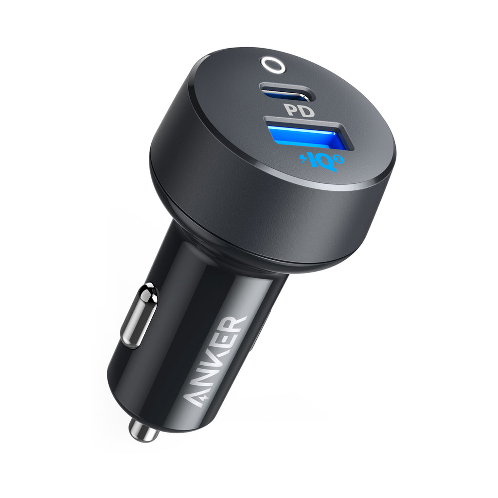 Anker Powerdrive PD+ 2 35W Vehicle Charger -Fast Charging with Power IQ Technology - Black