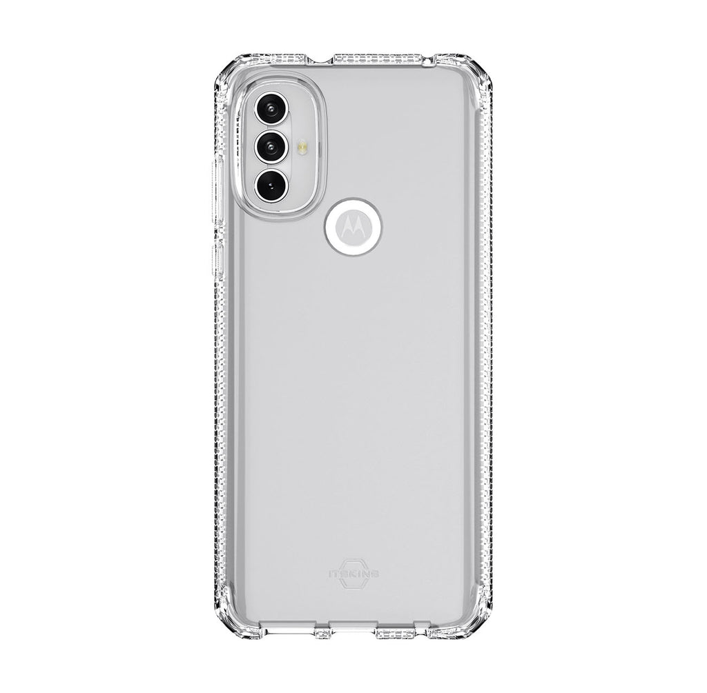 ITSKINS Spectrum Clear Case For Moto G Power (2022) - Antimicrobial - Transparent