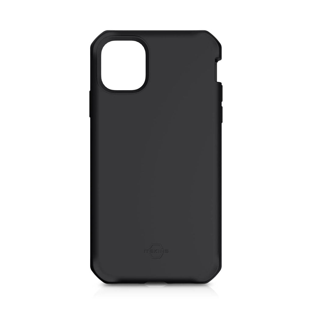 ITSKINS Origin_R Solid Case For iPhone 11 / XR - Antimicrobial - Black
