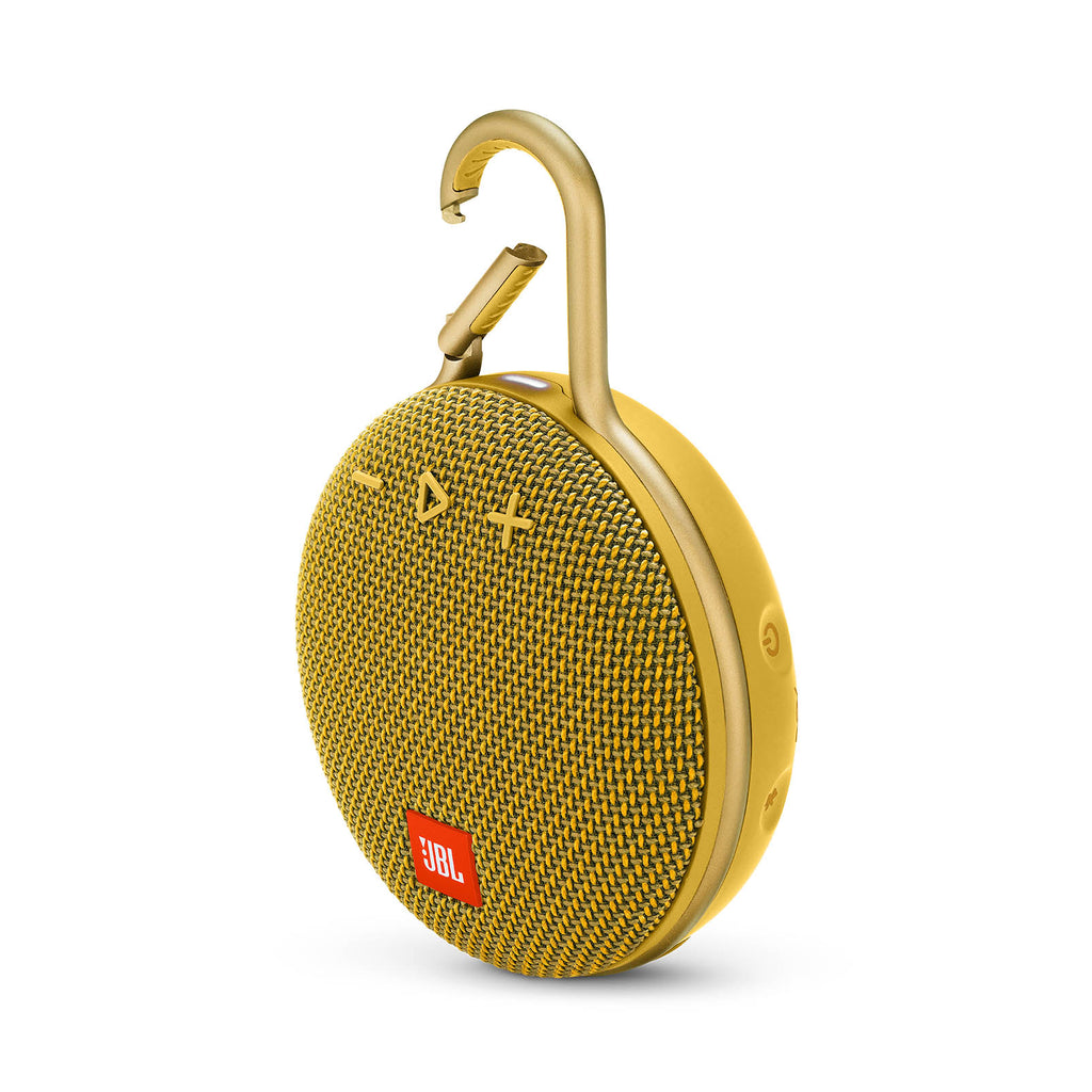 JBL Clip 3 Portable Bluetooth Speaker - Mustard Yellow