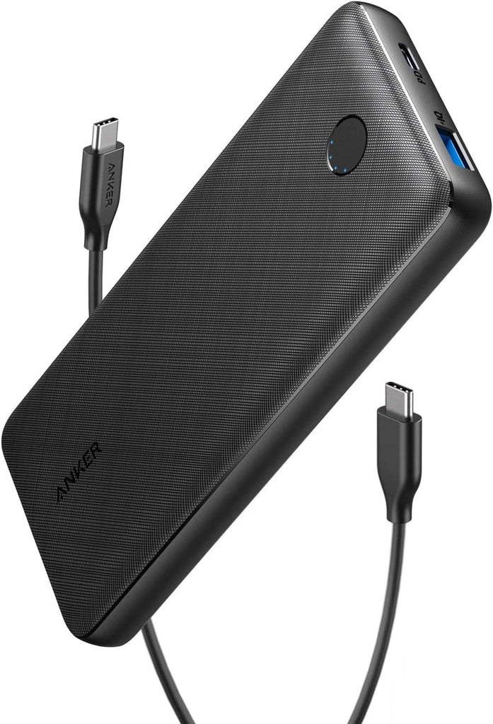 Anker Powercore Essential PD 20000 mAh Battery Bank - Fast Charging with Power IQ Technology - Black