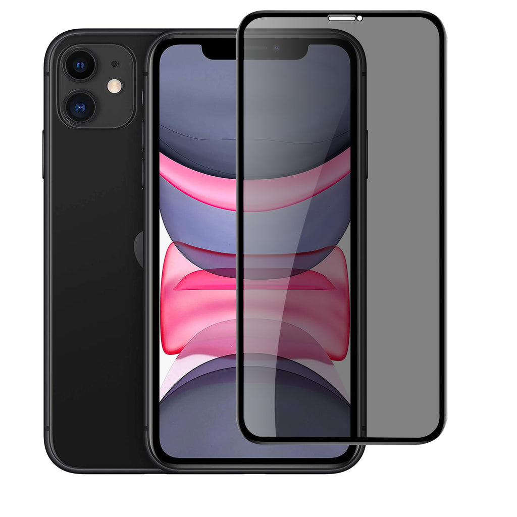 MetKase Privacy Tempered Glass For iPhone 11