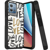 MetKase Tough Strong Hybrid (Magnet Mount Friendly) Case Cover For Motorola G Stylus 5G 2023 - Love
