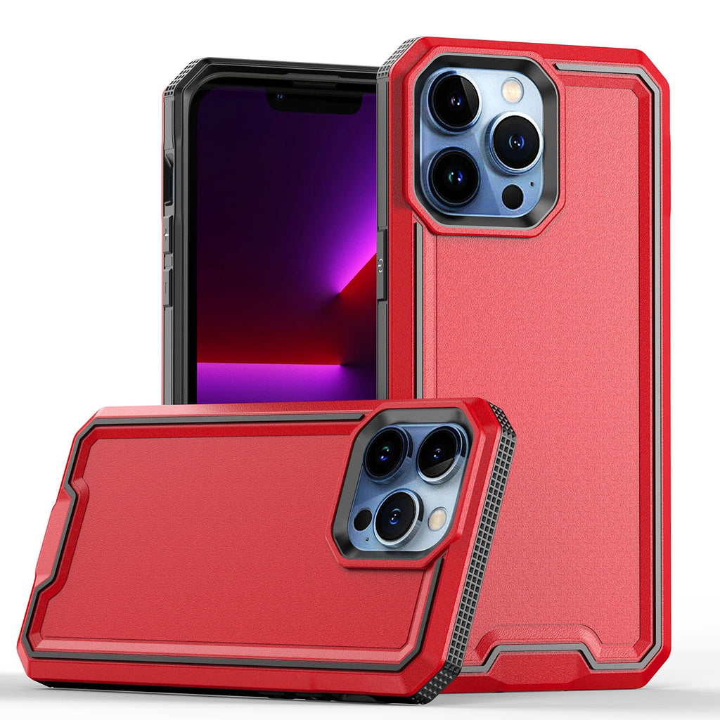 Metkase Rank Tough Strong Modern Fused Hybrid For Samsung Galaxy A54 5G - Red