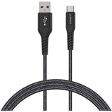 Cygnett ExoConnect USB-C to USB-A Cable 1M - Black