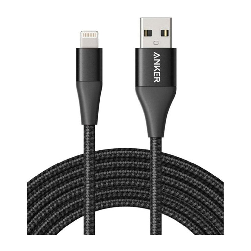 Anker Powerline+ II 10' USB-A to Lightning Connector - Black