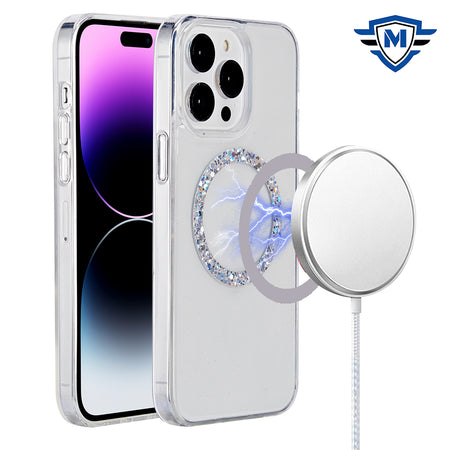 Metkase Double Protection Imd Design Pattern [Magnetic Circle] Premium Case For iPhone 11 (Xi6.1) - Epoxy Design