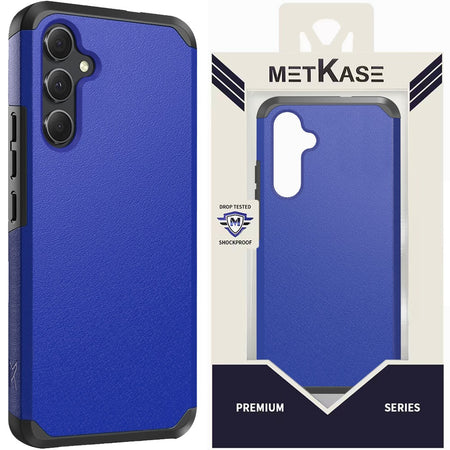 Metkase (Original Series) Tough Strong Shockproof Hybrid For Samsung A15 5G - Classic Blue